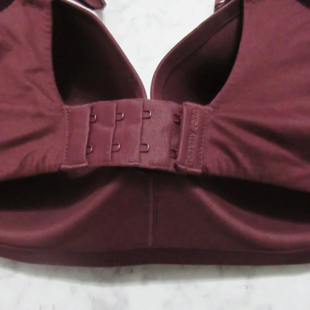 Tommy John‎ Bra 38DD Purple Second Skin Lightly Lined Underwire Back Closure